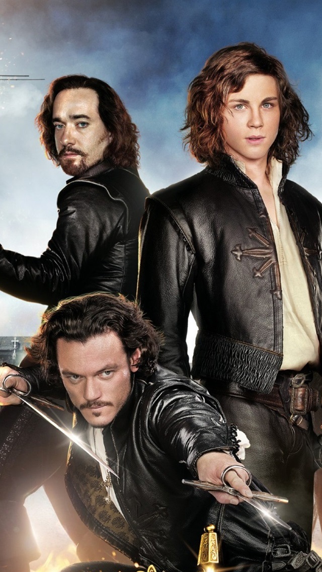 The Three Musketeers HD iPhone 5s 5c Se Wallpaper