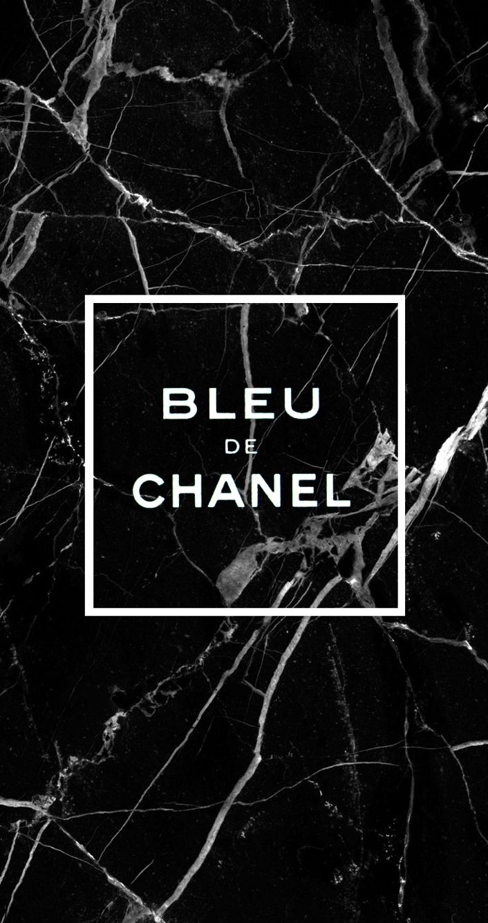 Bleu De Chanel Black Marble Wallpaper iphone6s iphone6