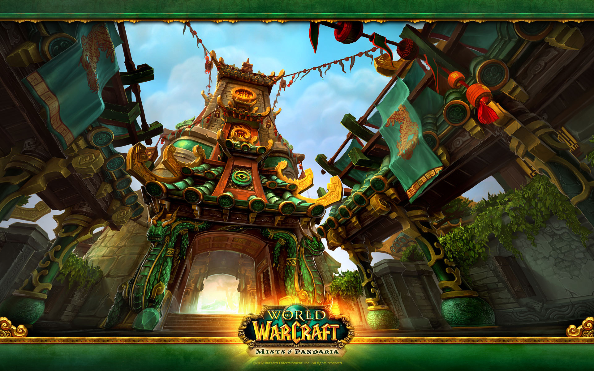 Wallpaper Wow Panda World Of Warcraft Games