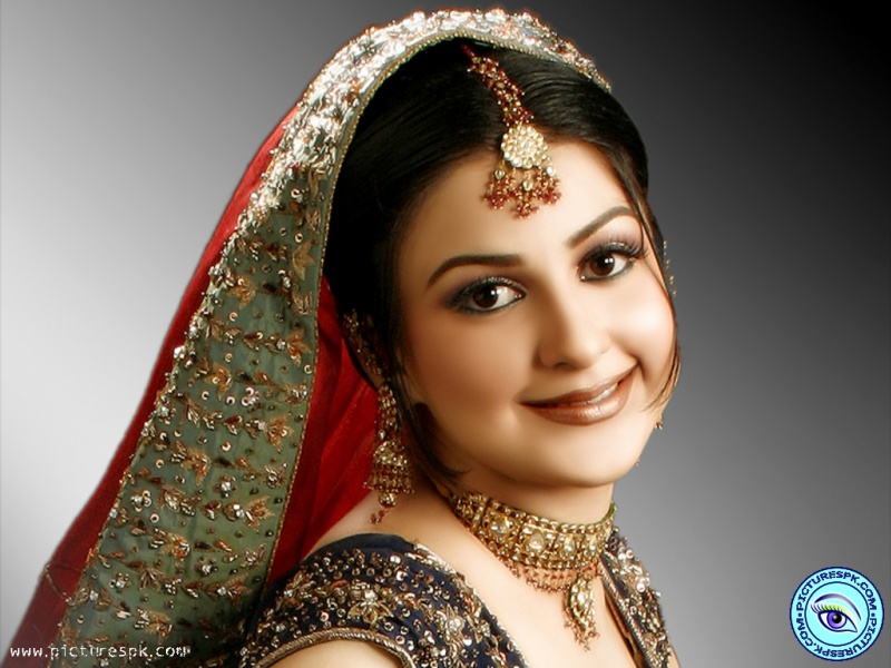 Beautiful Pakistani Bride Picture Wallpaper In Resolution