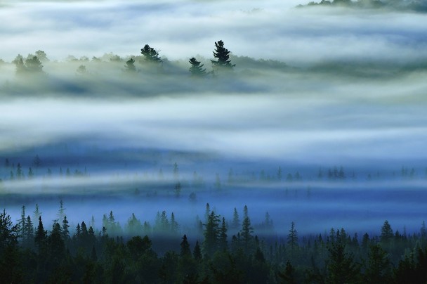 Foggy Adirondack Morning National Geographic Photo Contest