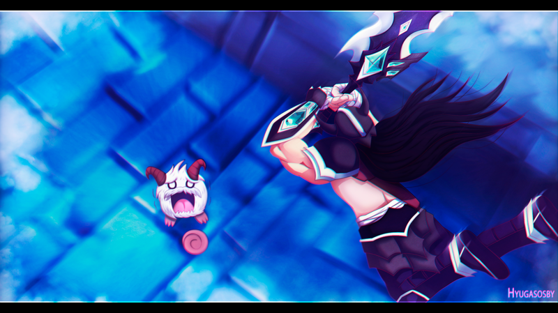 League of Legends Poro in trouble by hyugasosby 800x449