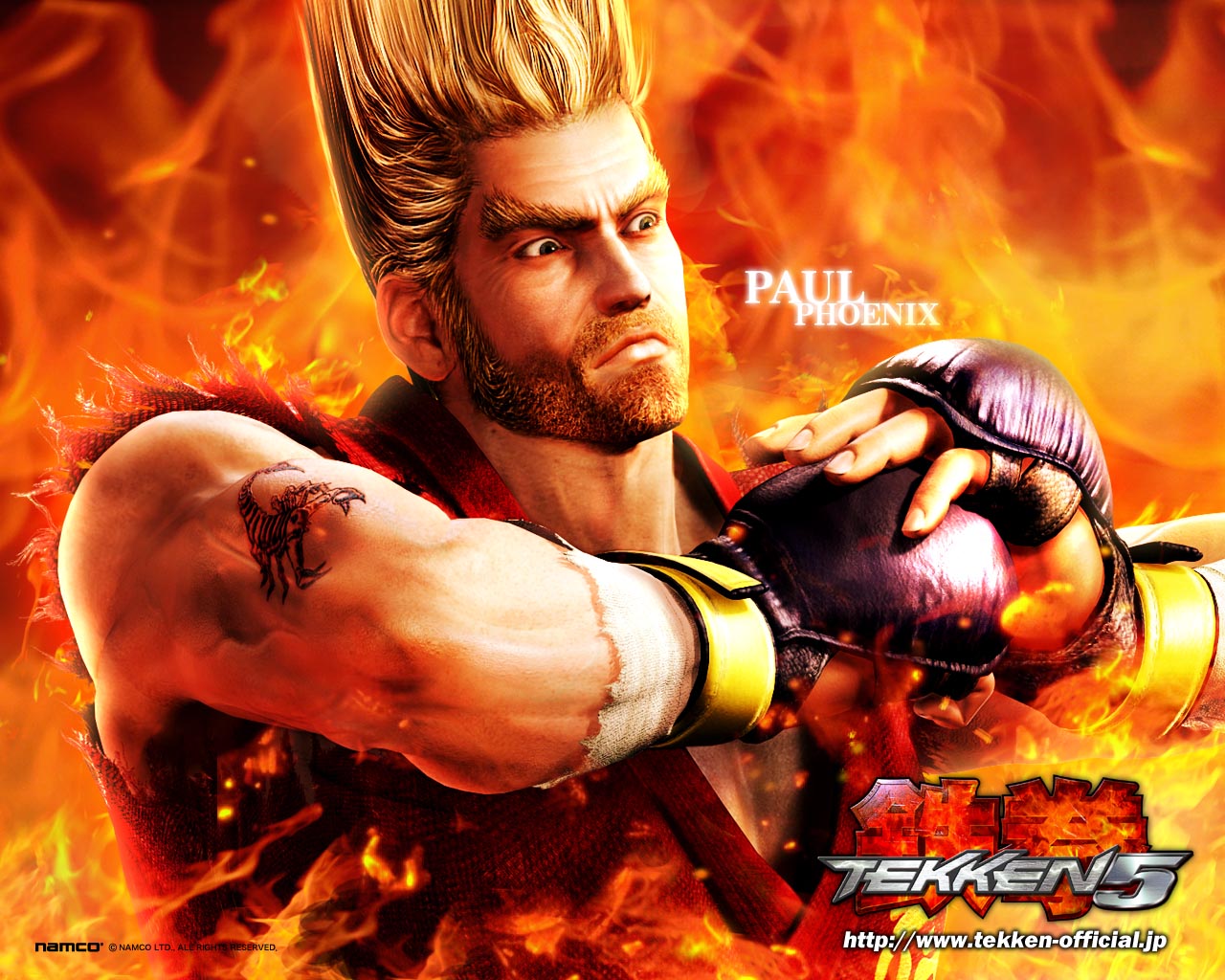 HD wallpapers Tekken 5 Game HD Wallpapers all characters in 1280x1024
