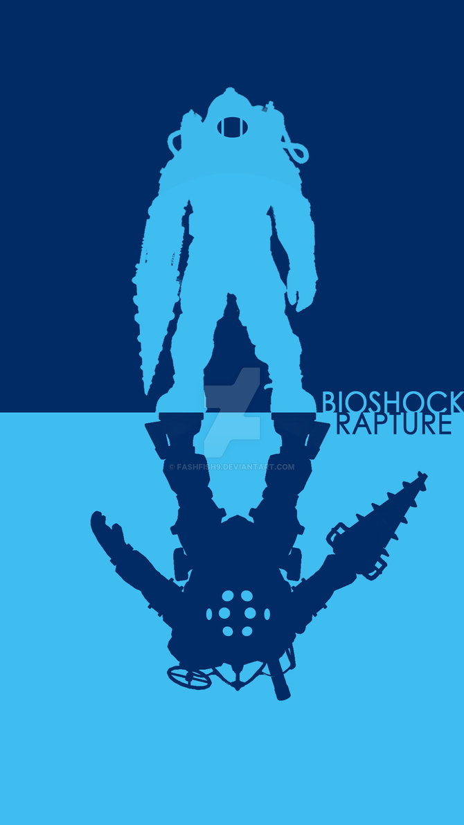 Bioshock Big Daddy Phone Wallpaper Simple By Fashfish9
