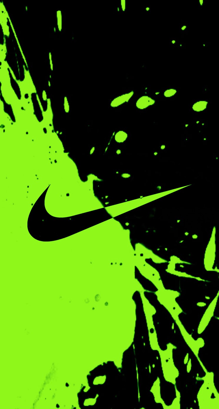 Lime Green Nike Logo Wallpaper Ing