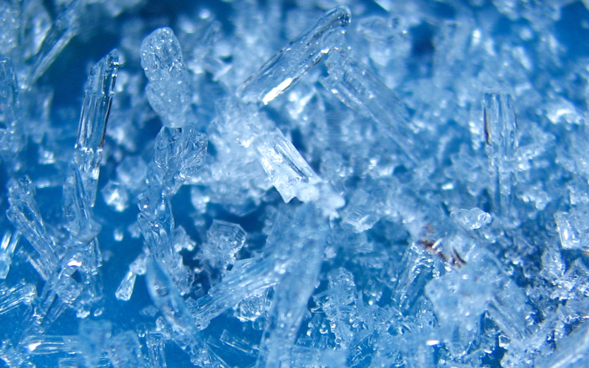 Crystals Wallpaper Ice