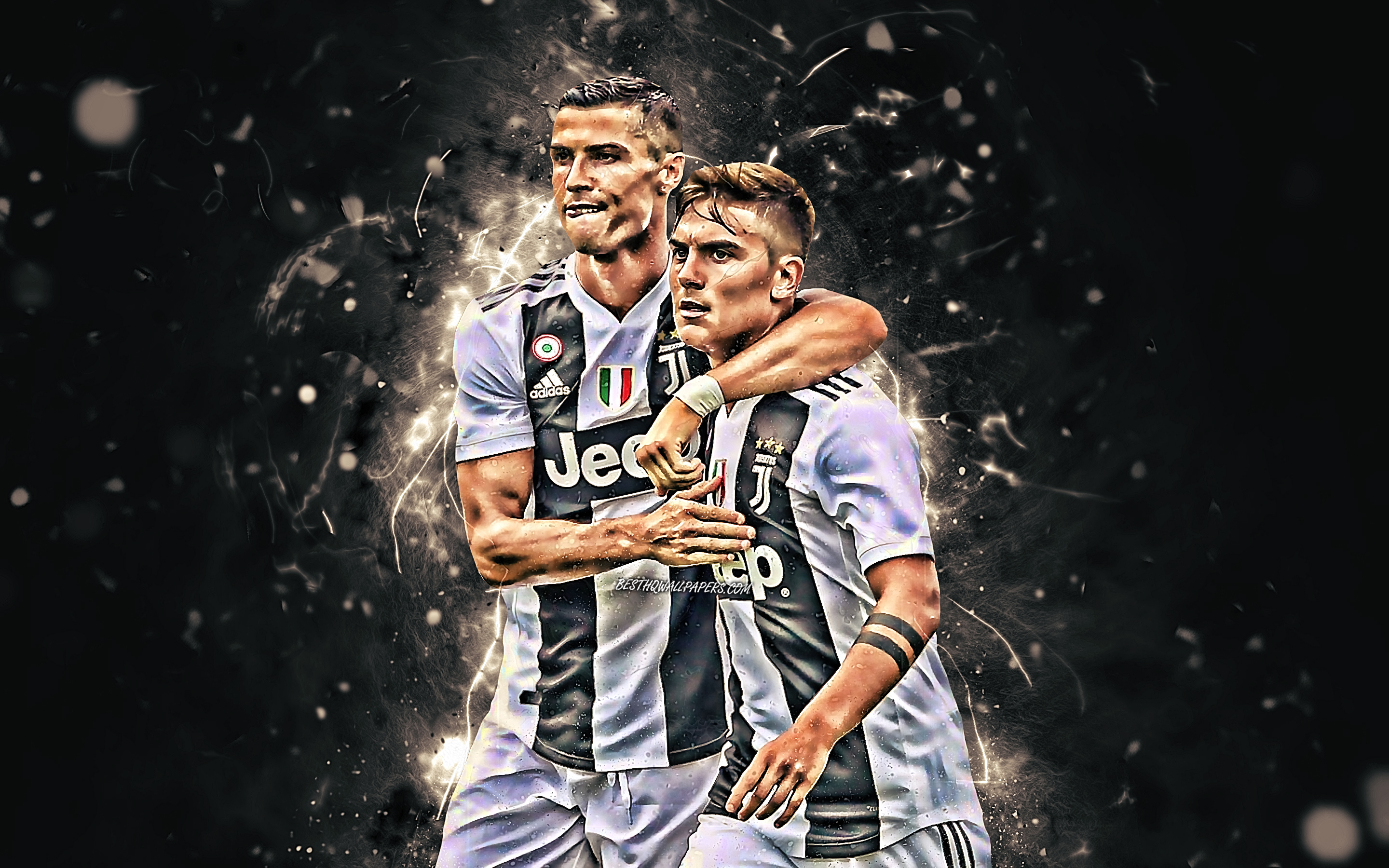 Wallpaper Ronaldo And Dybala Juve Football Stars