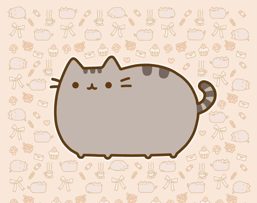 Cute Pusheen Wallpaper