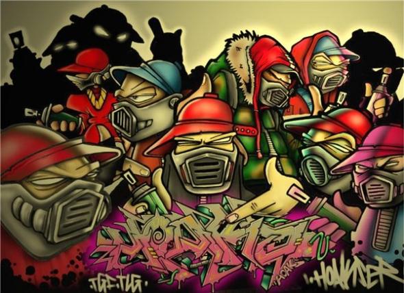 FunMozar Graffiti Music Wallpapers