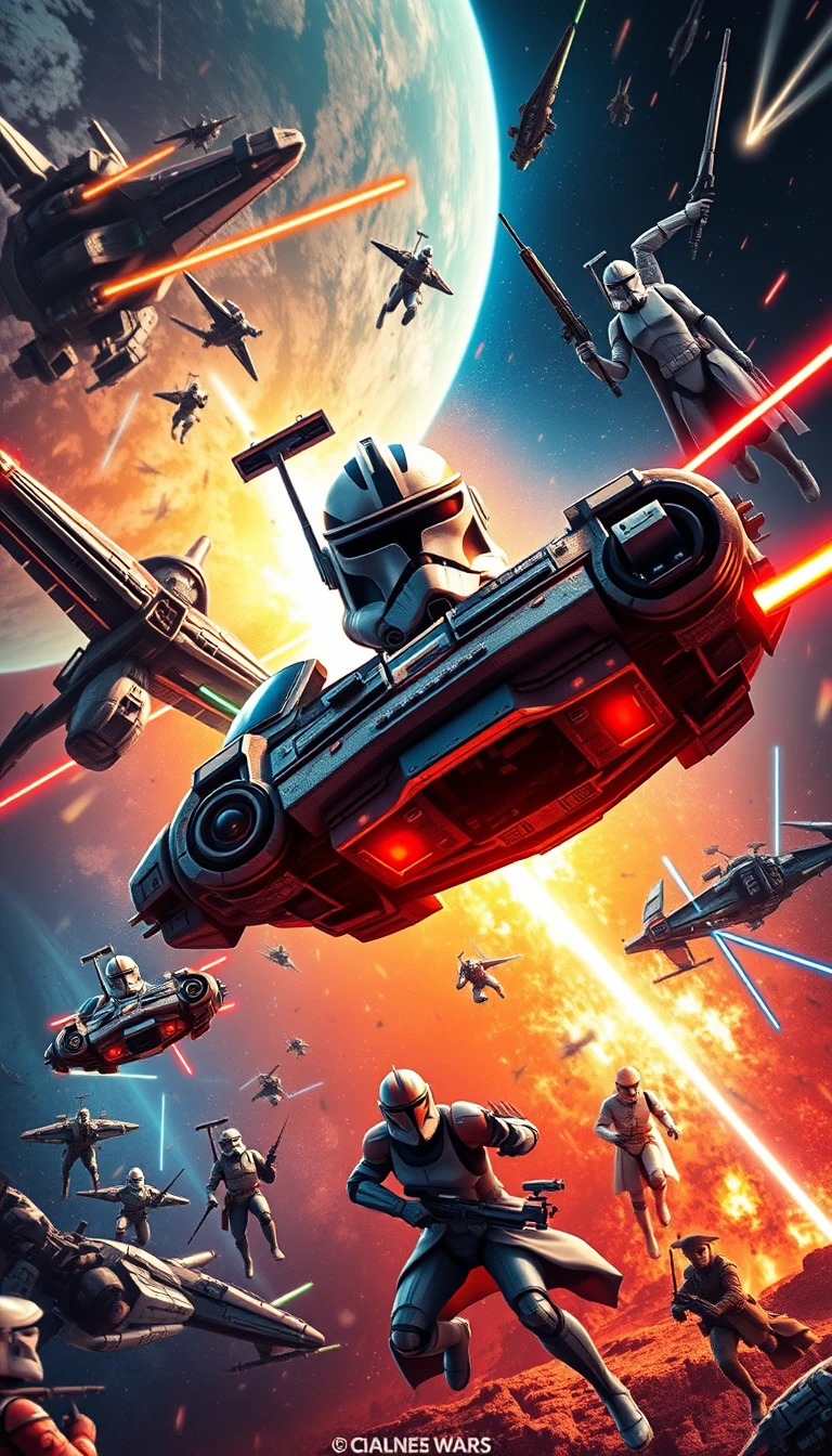 Clone Wars Phone Wallpaper