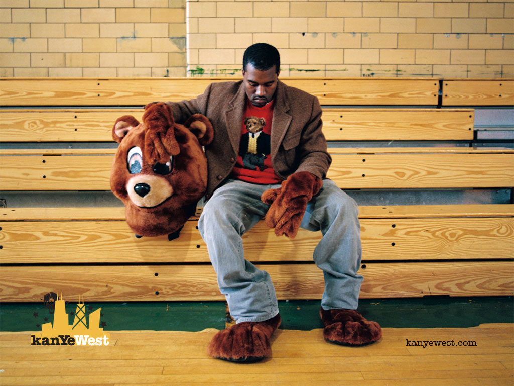 Kanye West bear wallpaper desktop background screensaverjpg