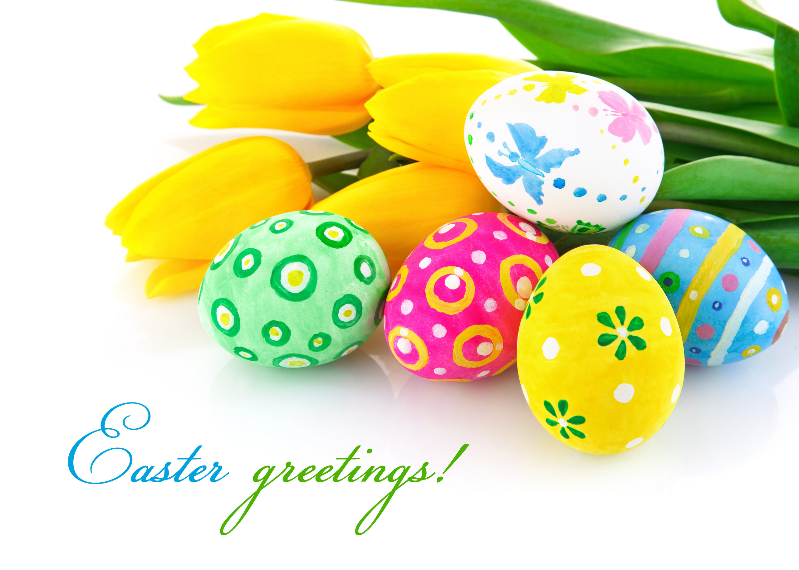 Happy Easter Greetings HD Wallpaper