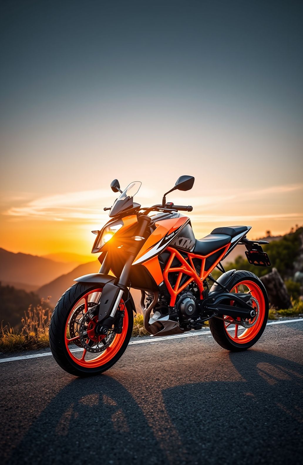 Ktm Duke Bike HD Wallpaper