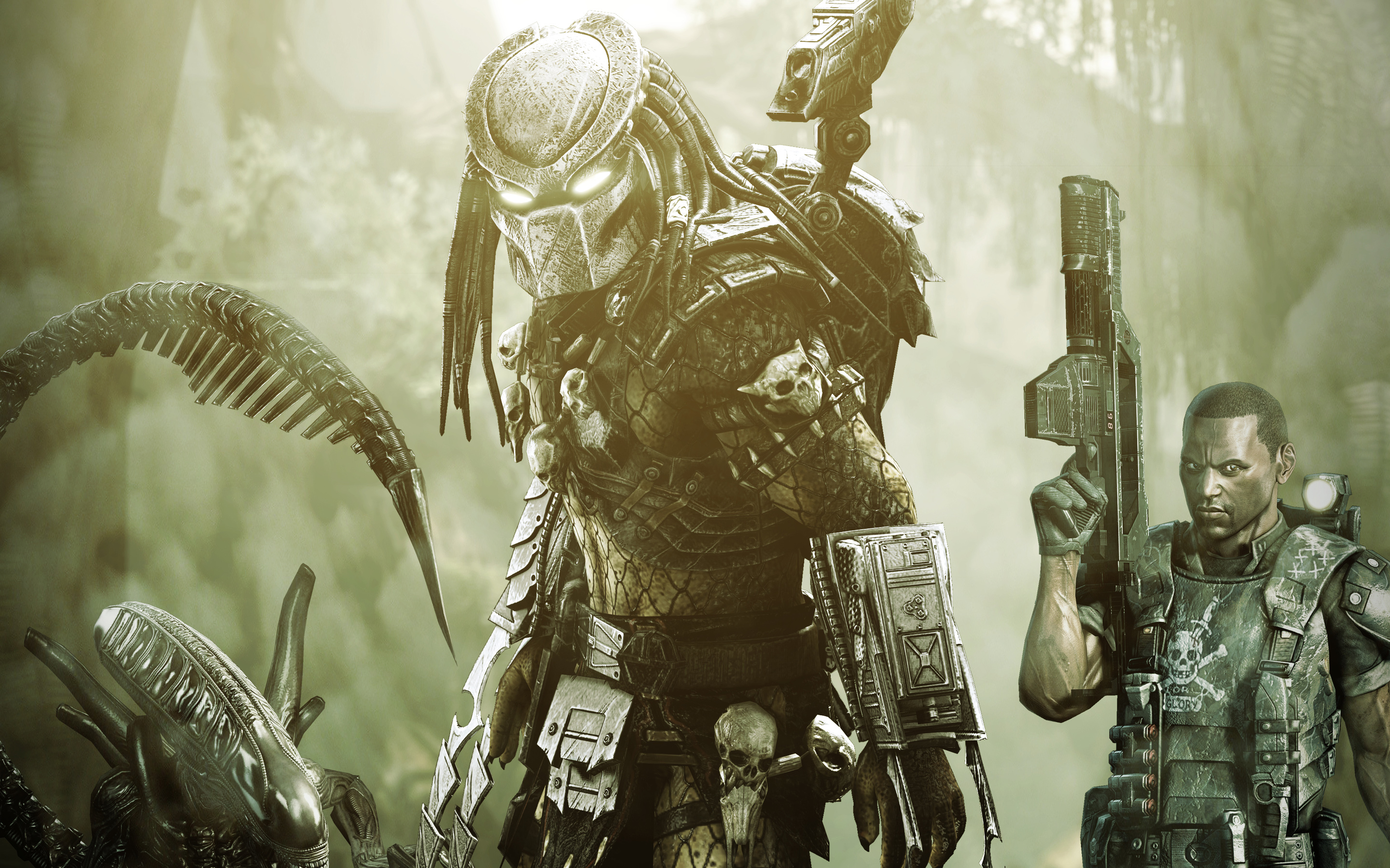 Aliens Vs Predator Game Wallpaper HD