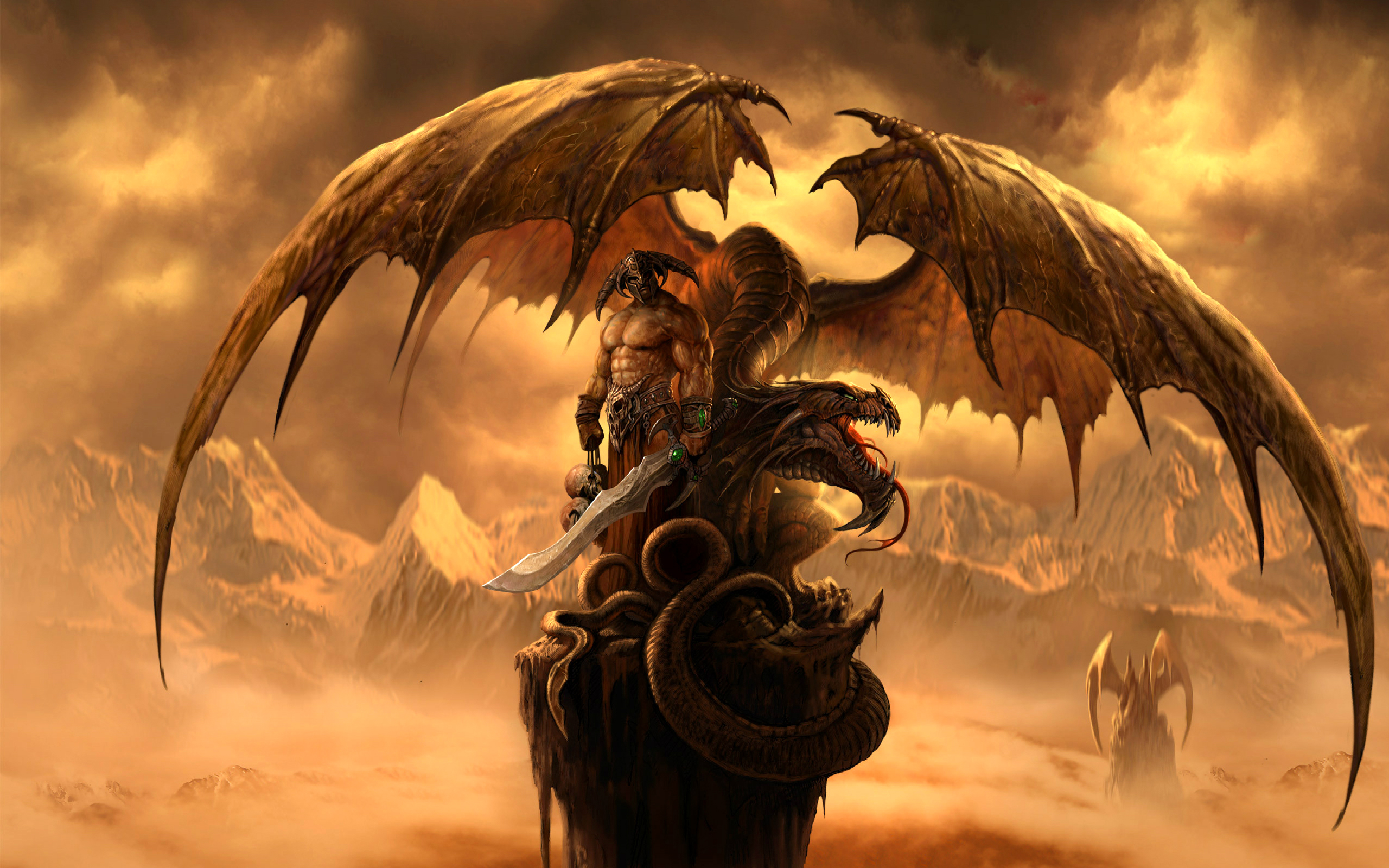 Fantasy Dragon Exclusive HD Wallpaper