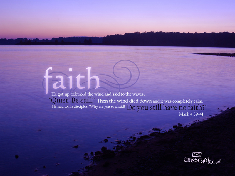 Faith Mark Desktop Wallpaper Scripture Verses