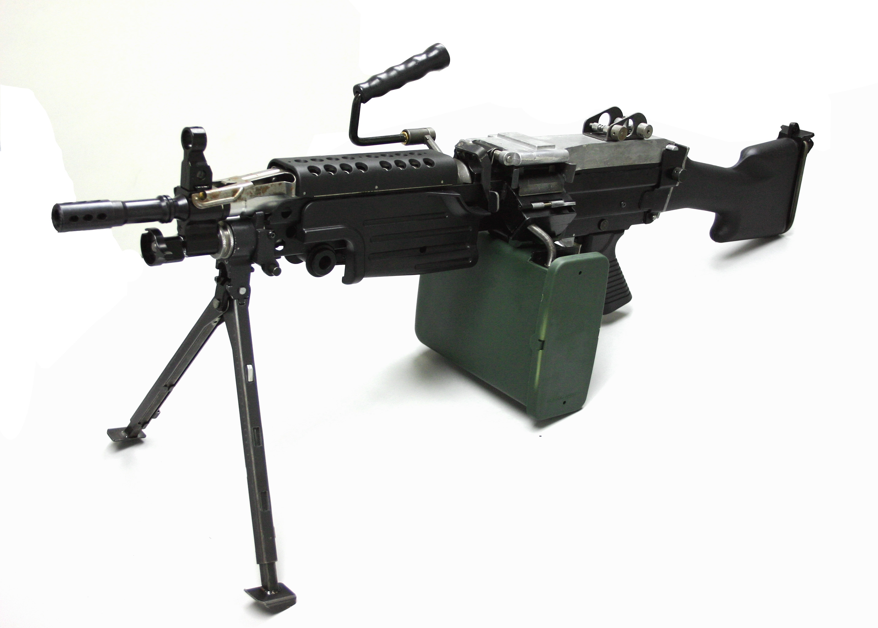 M249 SAW machine weapon gun military f JPG wallpaper 2864x2048