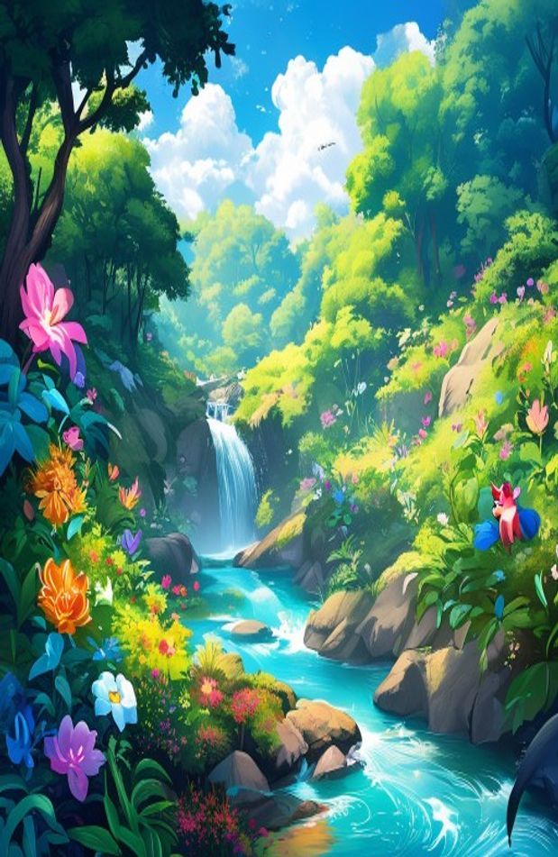 Anime Nature Wallpaper