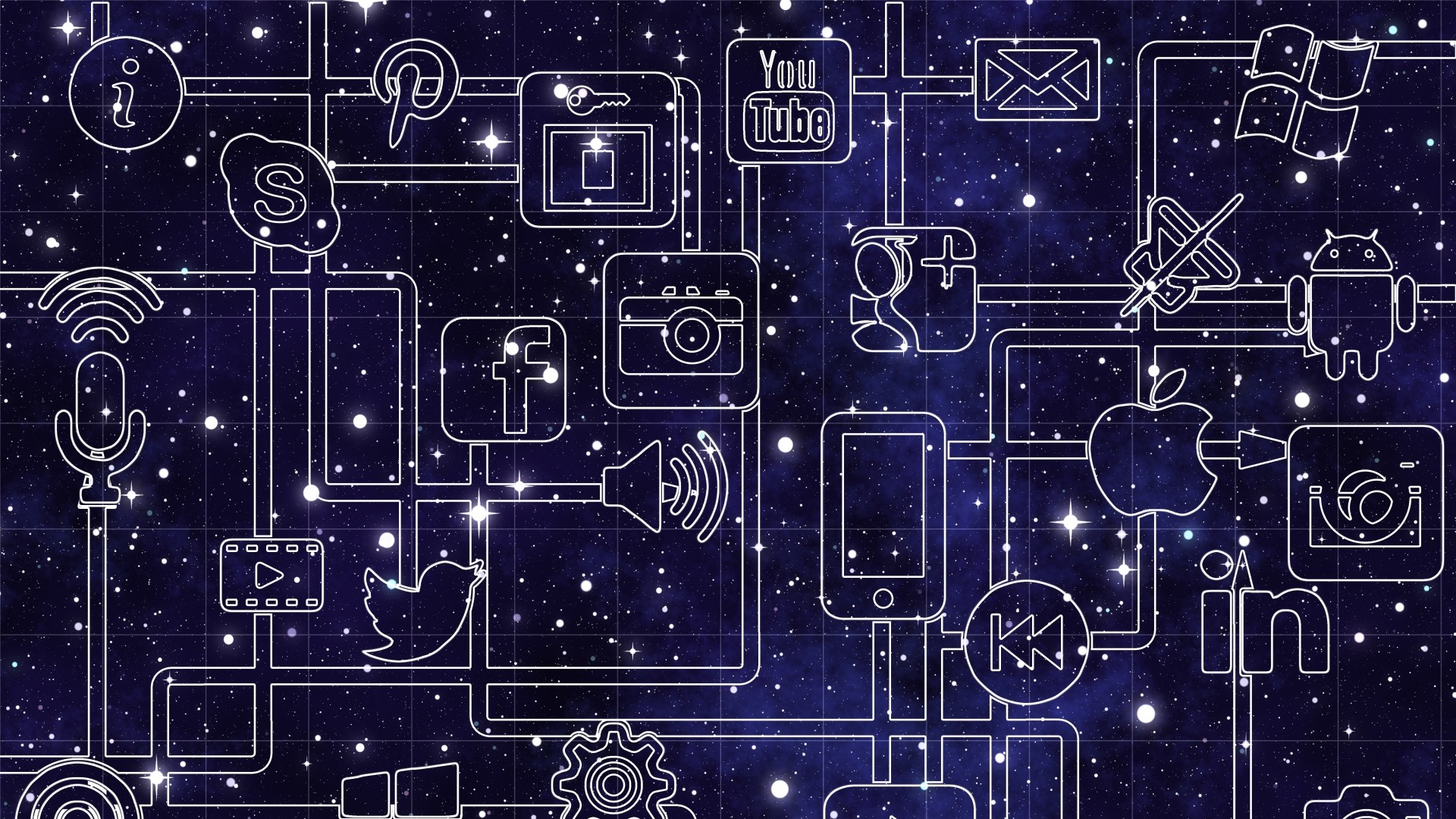 Social Media Wallpaper HD