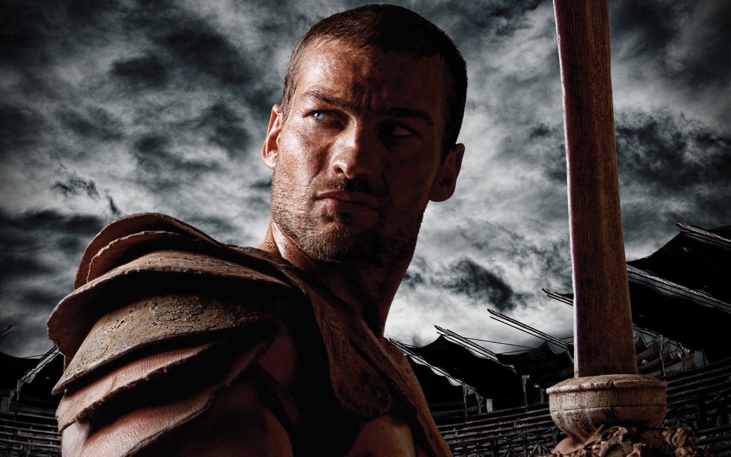 Papel De Parede Spartacus Blood And Sand Andy Whitfield Wallpaper