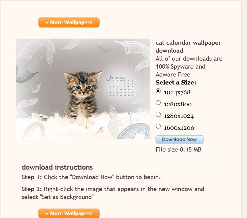  to the Blue Mountain adorable FREE cat calendar computer wallpaper
