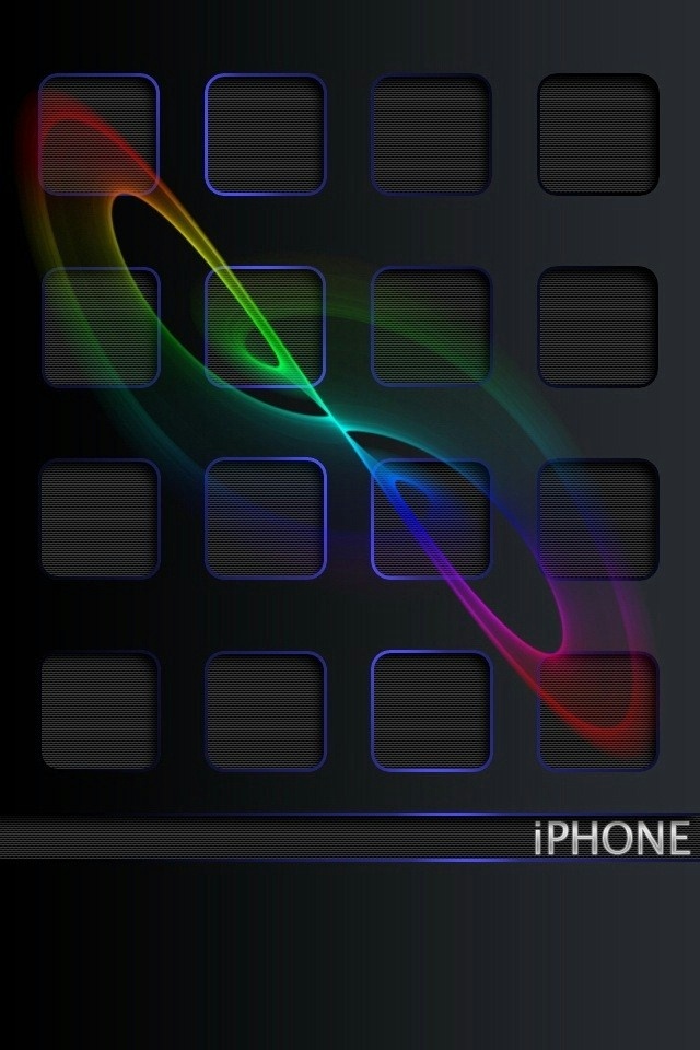 Custom Rainbow Apps iPhone Wallpaper And 4s