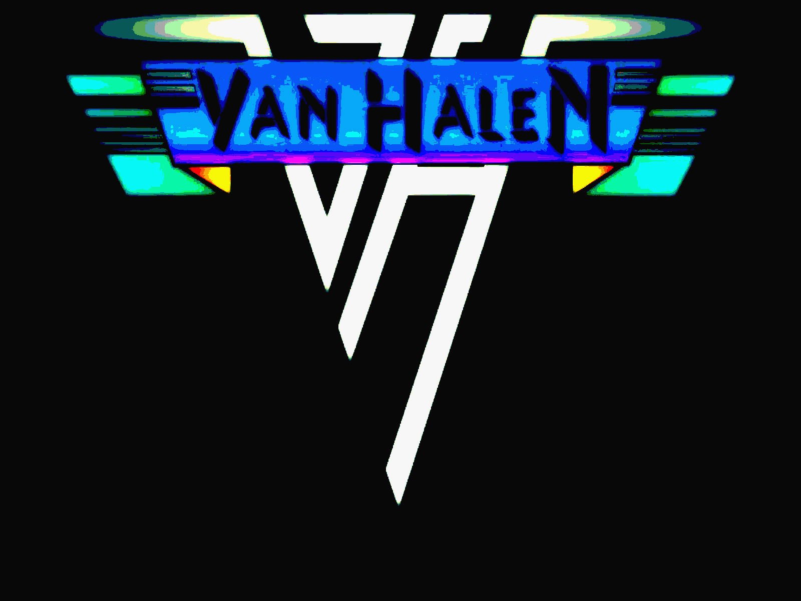 Van Halen Hard Rock Heavy Metal Classic Poster Wallpaper Background