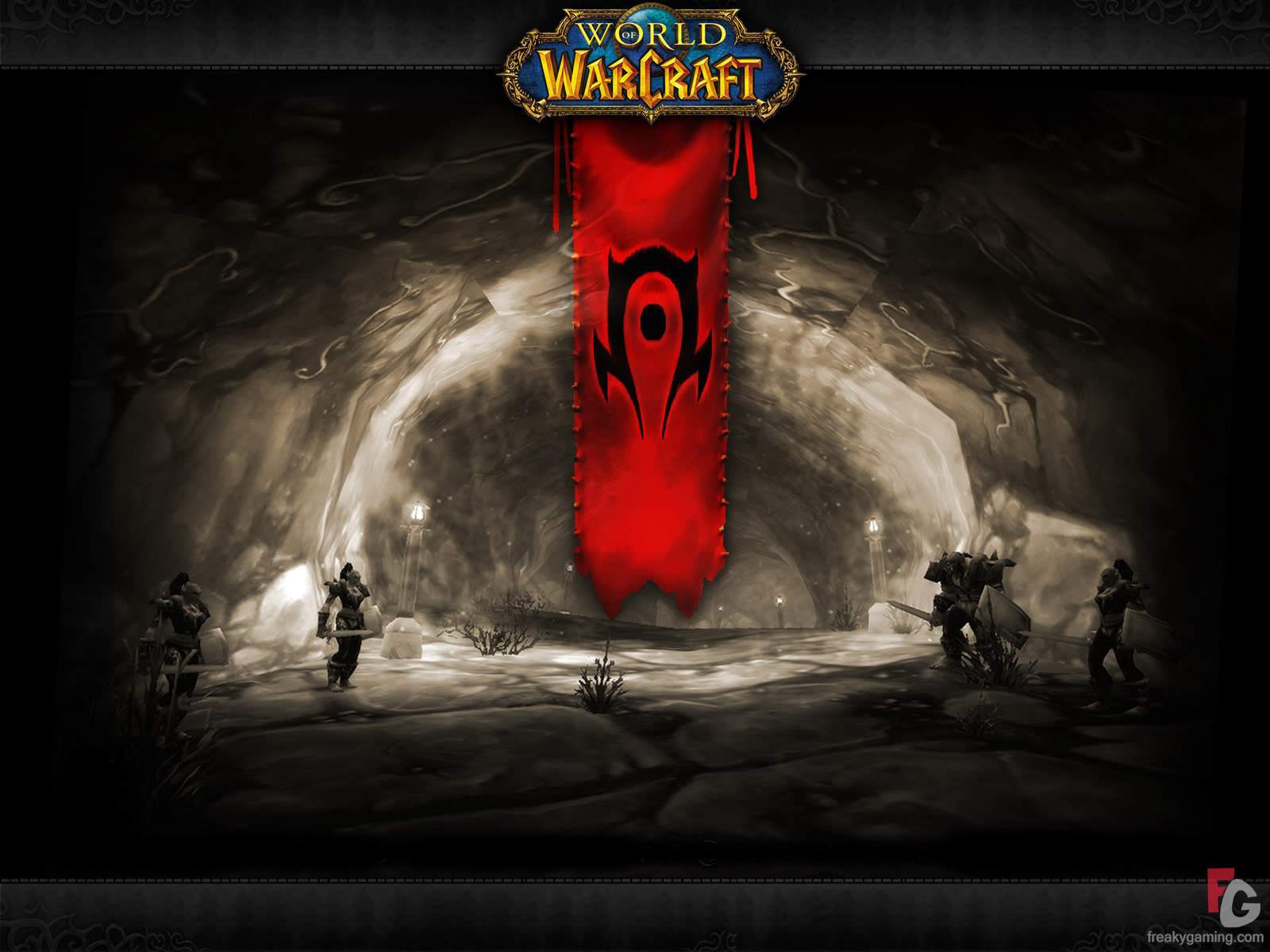 Horde World Of Warcraft Theme Psp Wallpaper Fond D