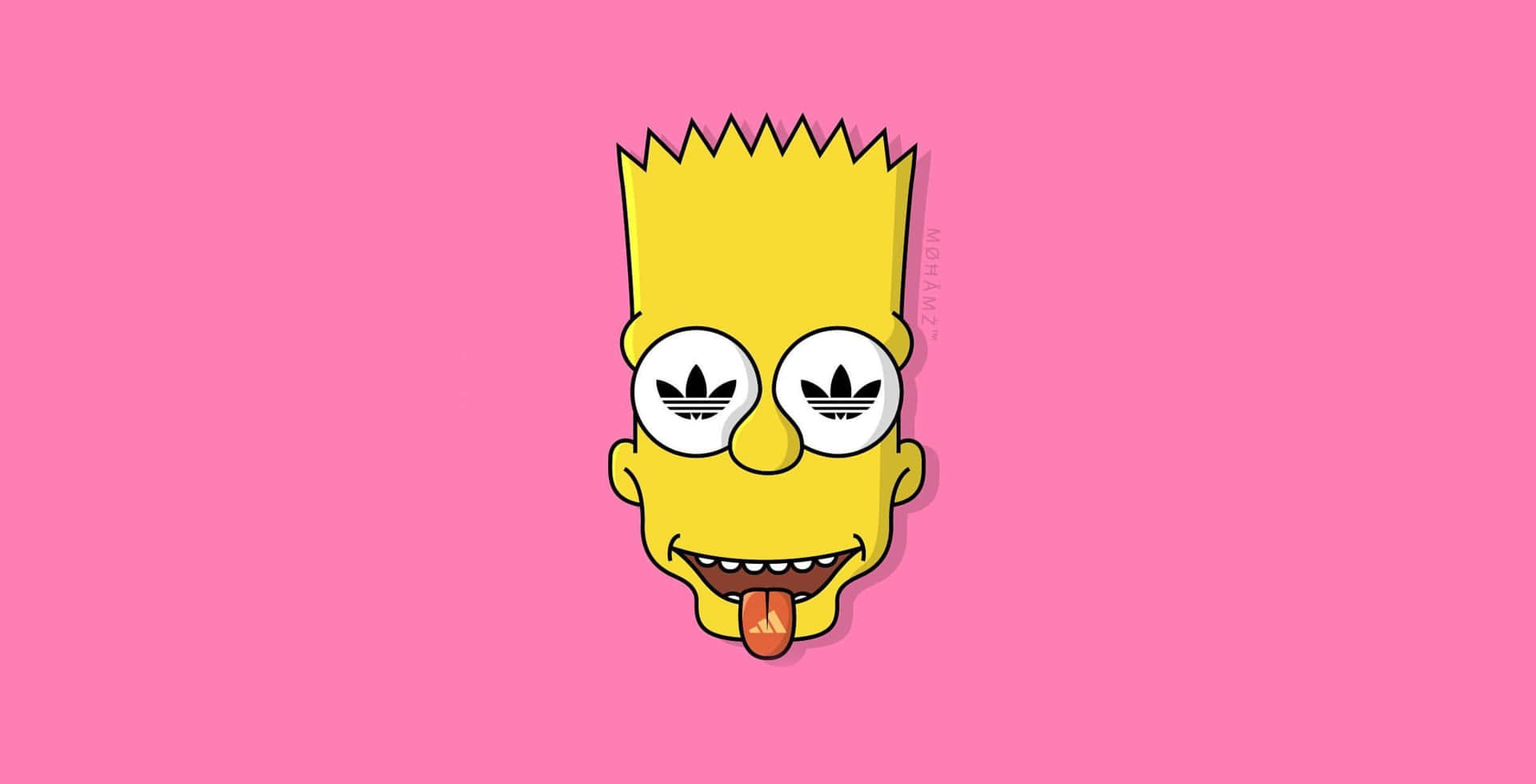 Live Life The Dope Simpsons Way Wallpaper