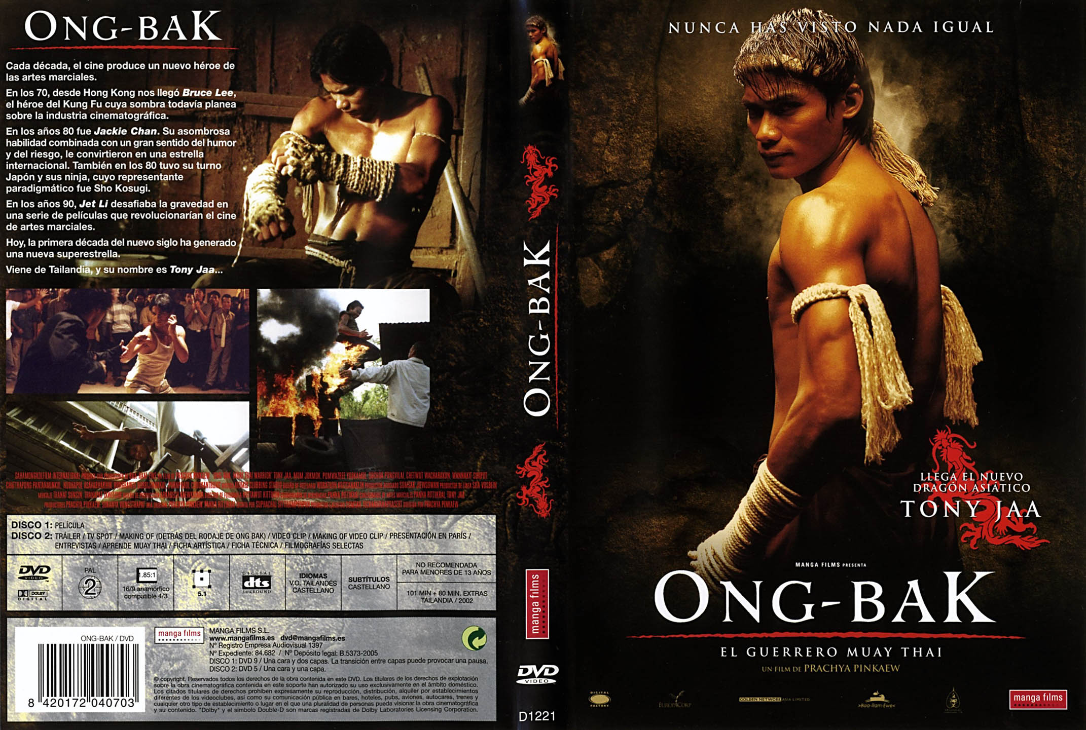 Ong Bak Martial Arts Poster F Wallpaper