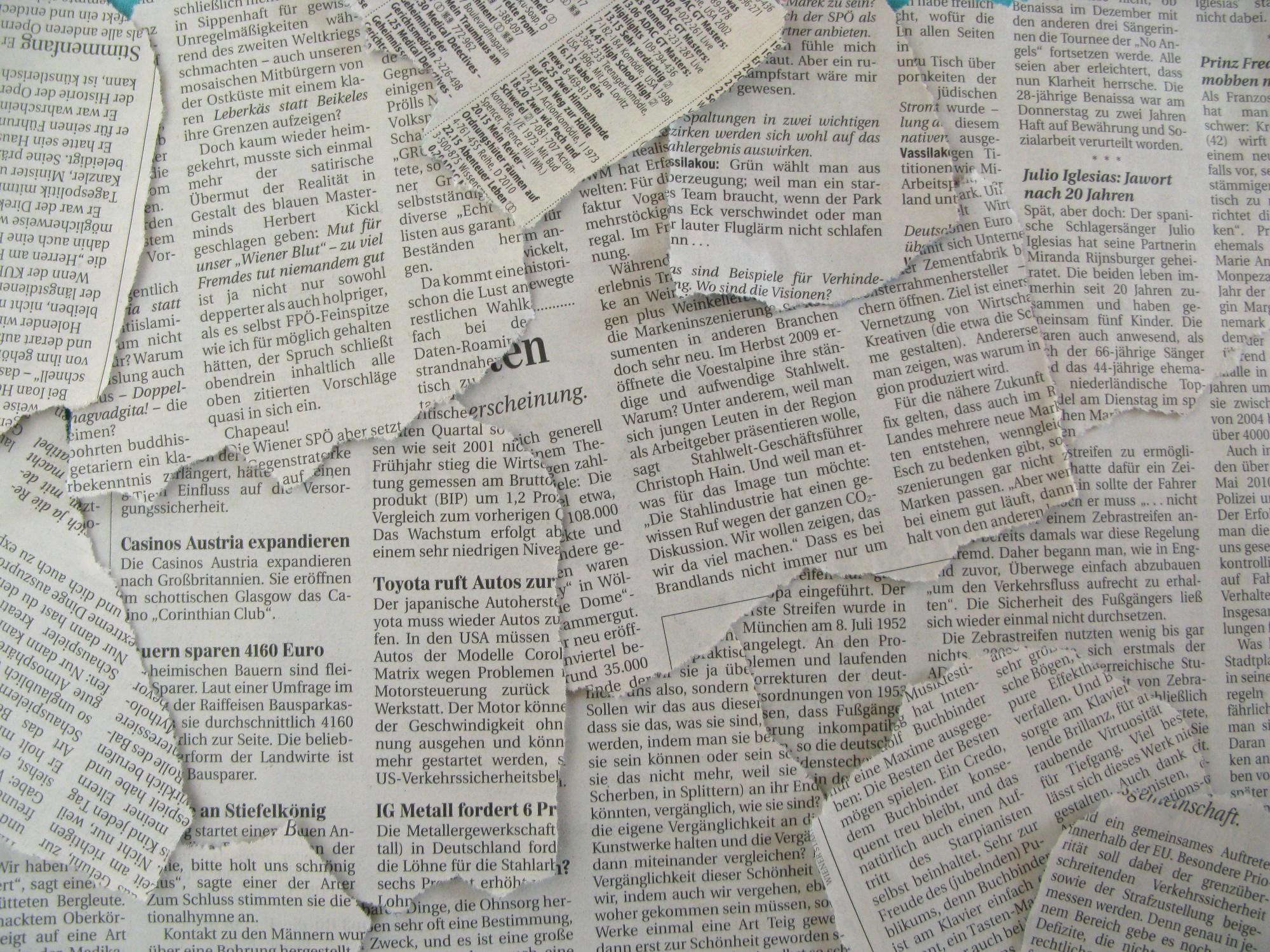 Newspaper Texture Newspapers Background Old