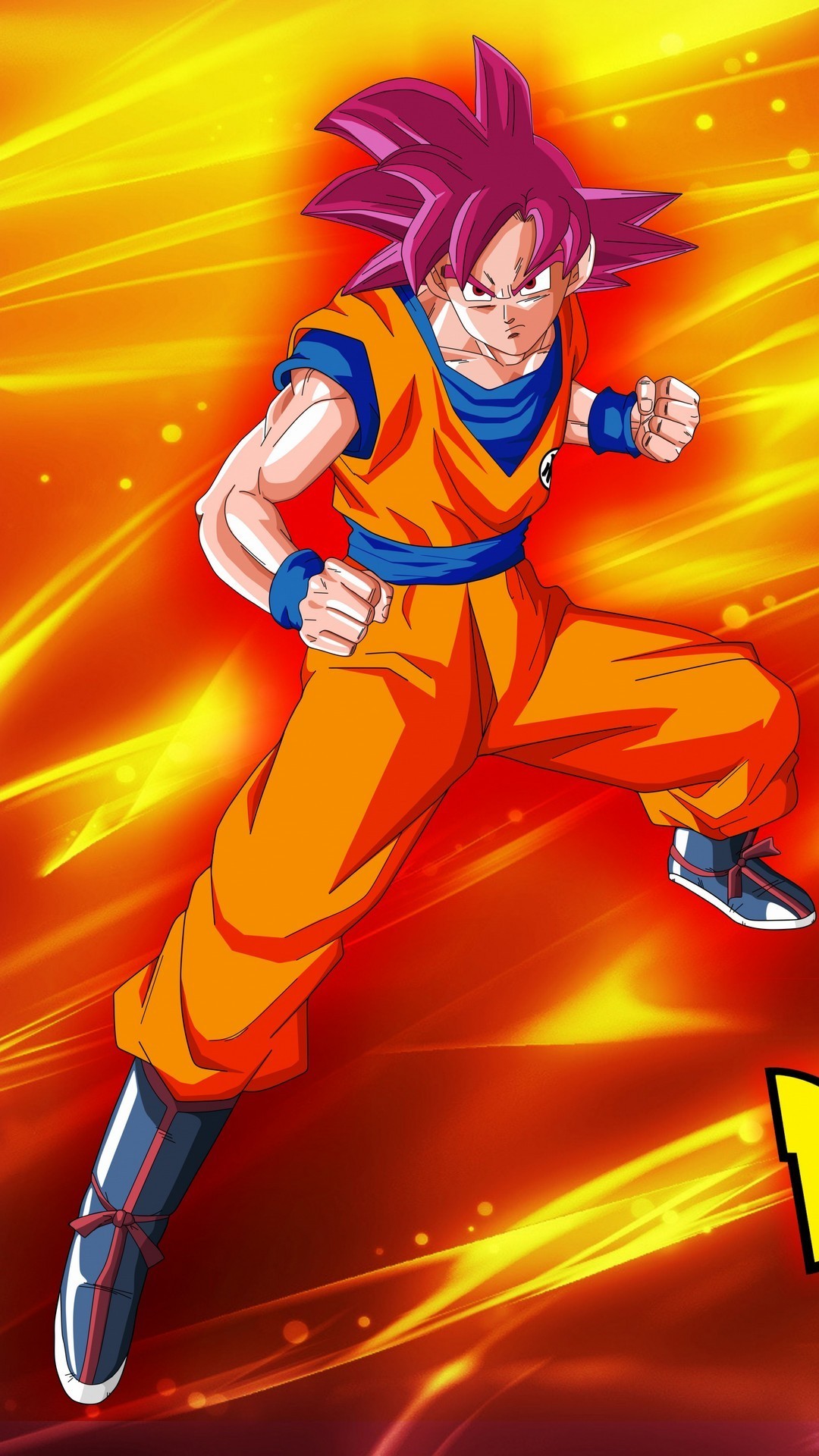 Goku Super Saiyan God Wallpaper Online Off
