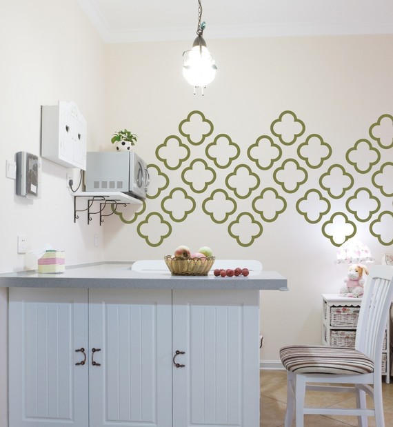 Free download Moroccan Quatrefoil Vinyl Wall Decals Moroccan Bubbles 30