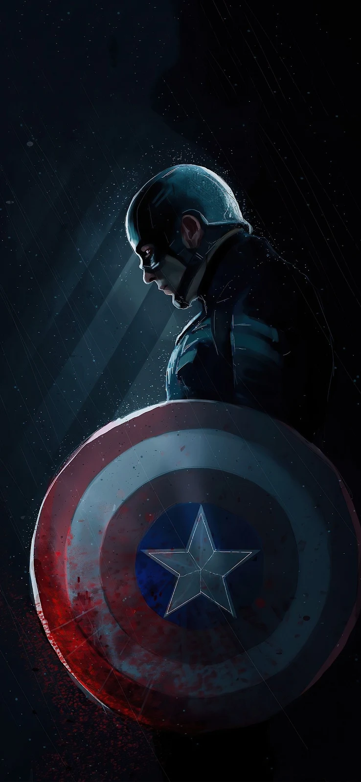 Captain America Marvel Comics Americas Shield Superhero Wallpaper