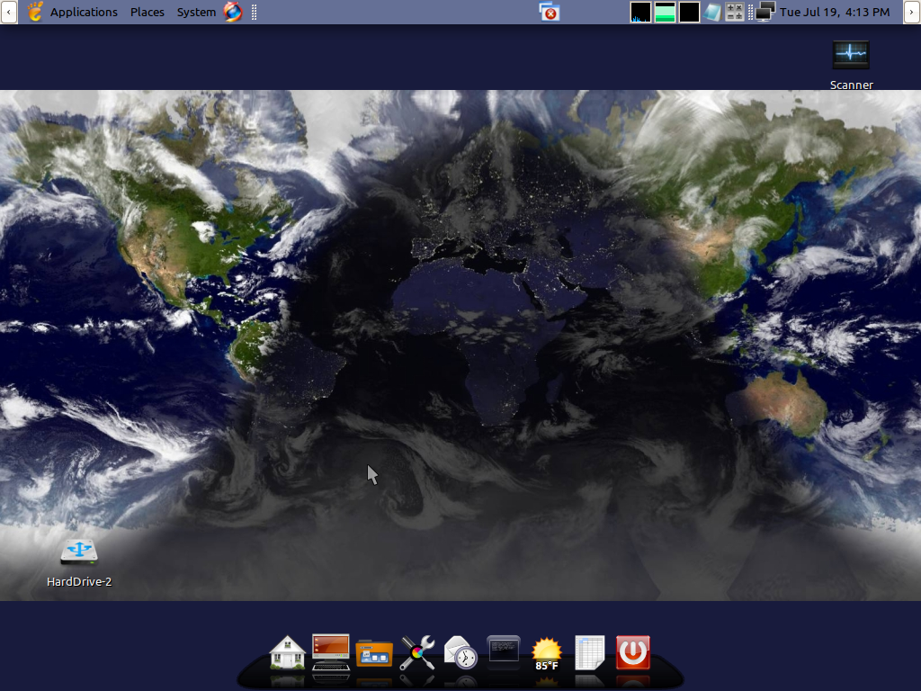 living earth desktop pc windows