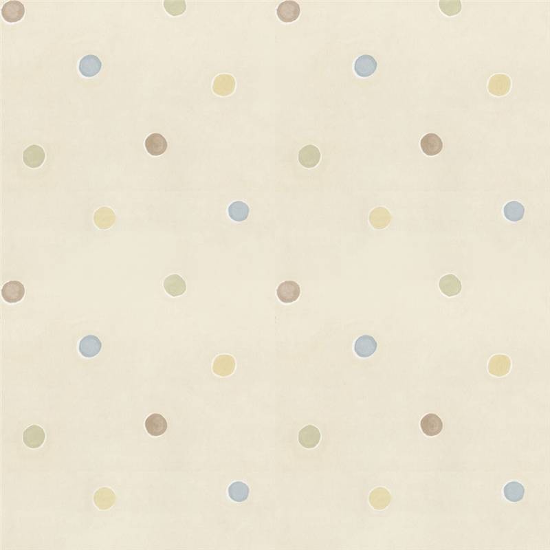  Beige Grey Brown DL30751 Spots Polka Dots Hoopla Wallpaper
