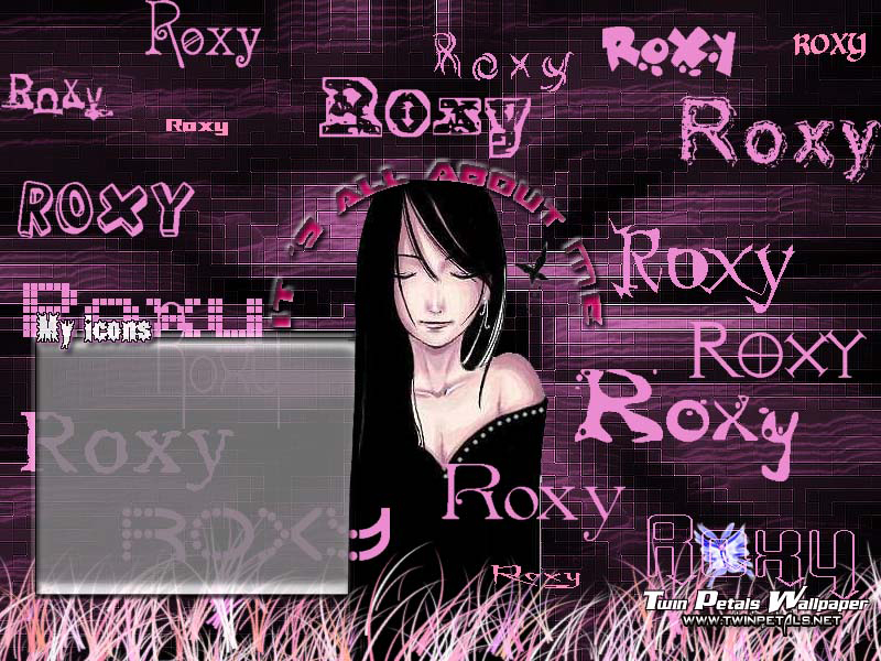 Roxy Logo By Mandalore Knight Wallpaper