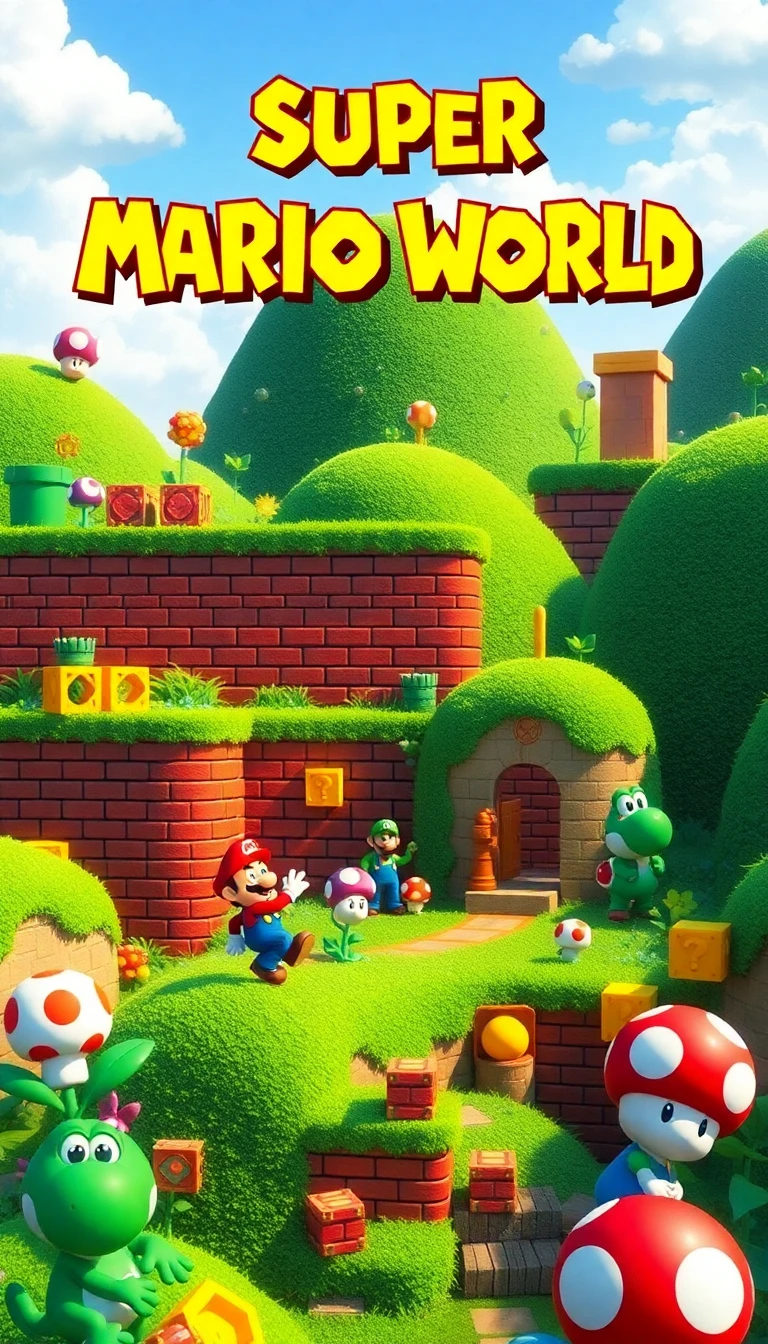 Super Mario World Wallpaper