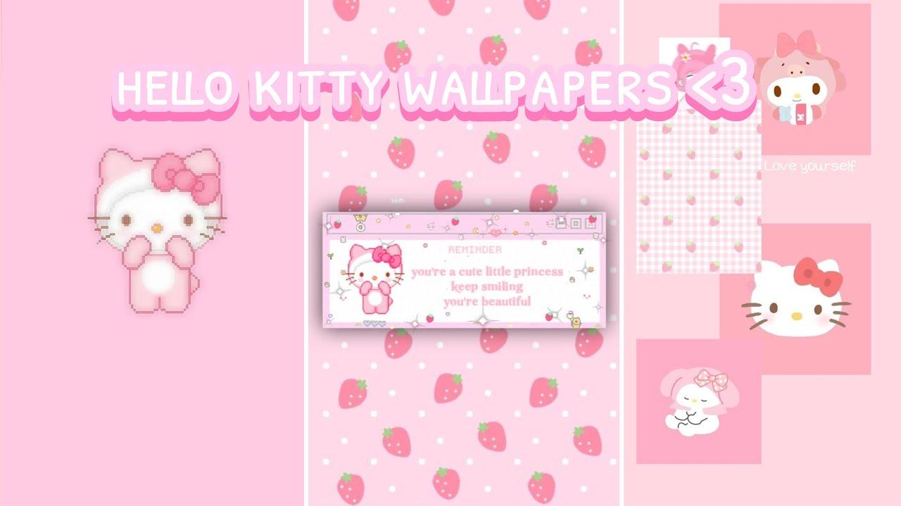Hello kitty wallpapers aesthetic