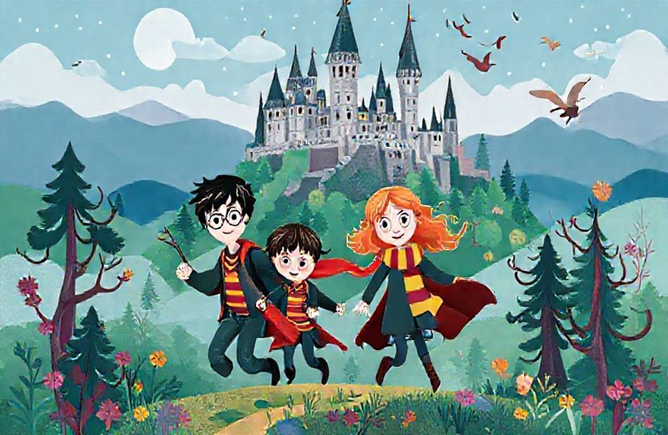 Harry Ron And Hermione Wallpaper