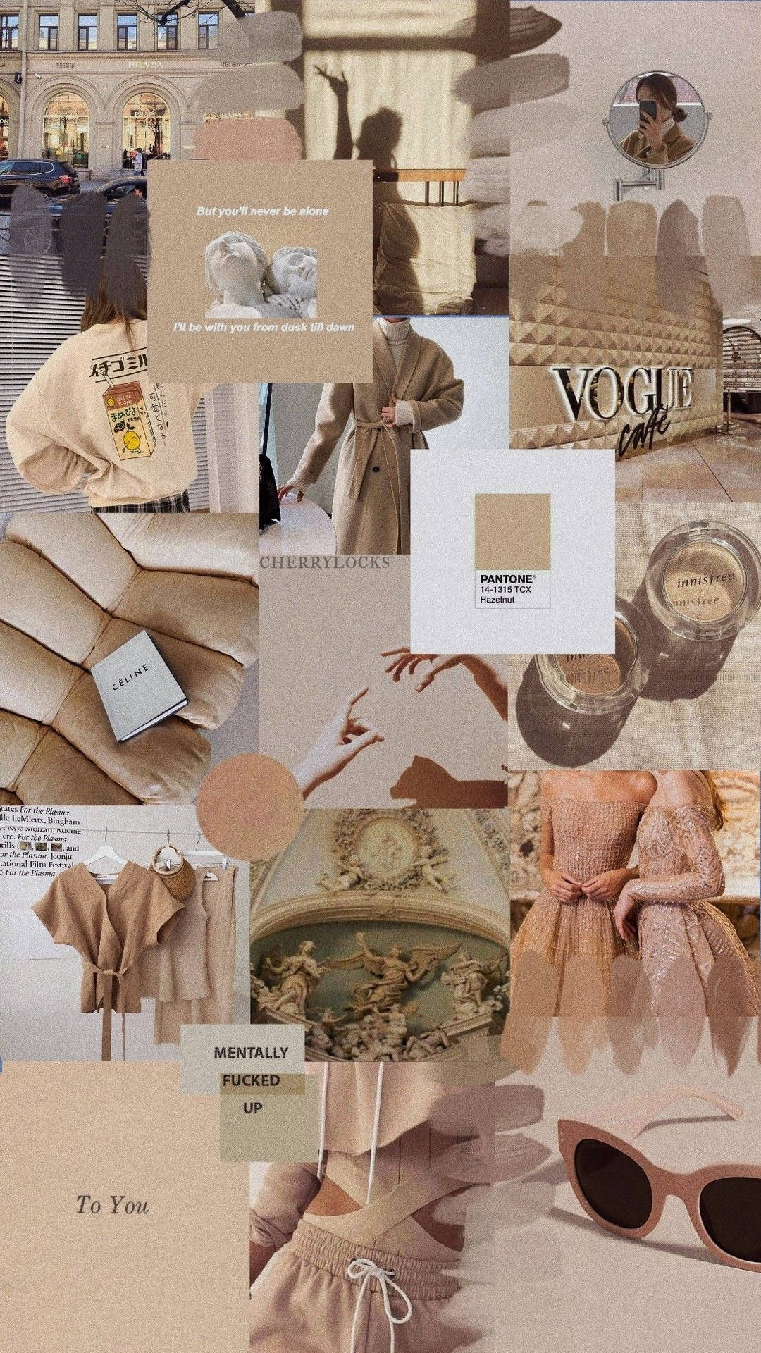 Tan Aesthetic Wallpaper