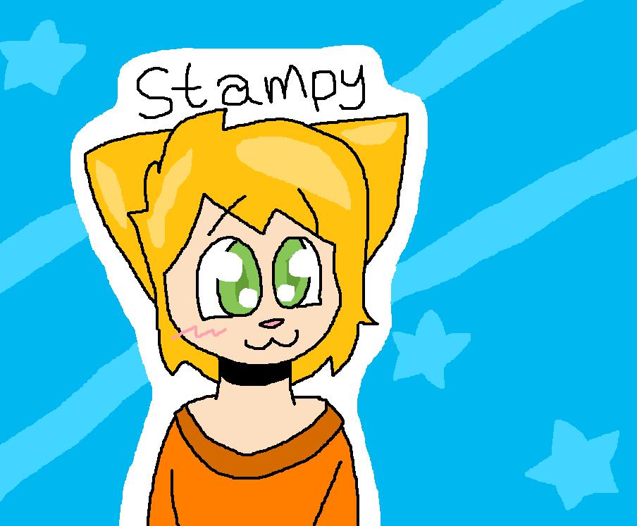 Minecraft Stampy And Squid Drawings Cat By Amelokitty