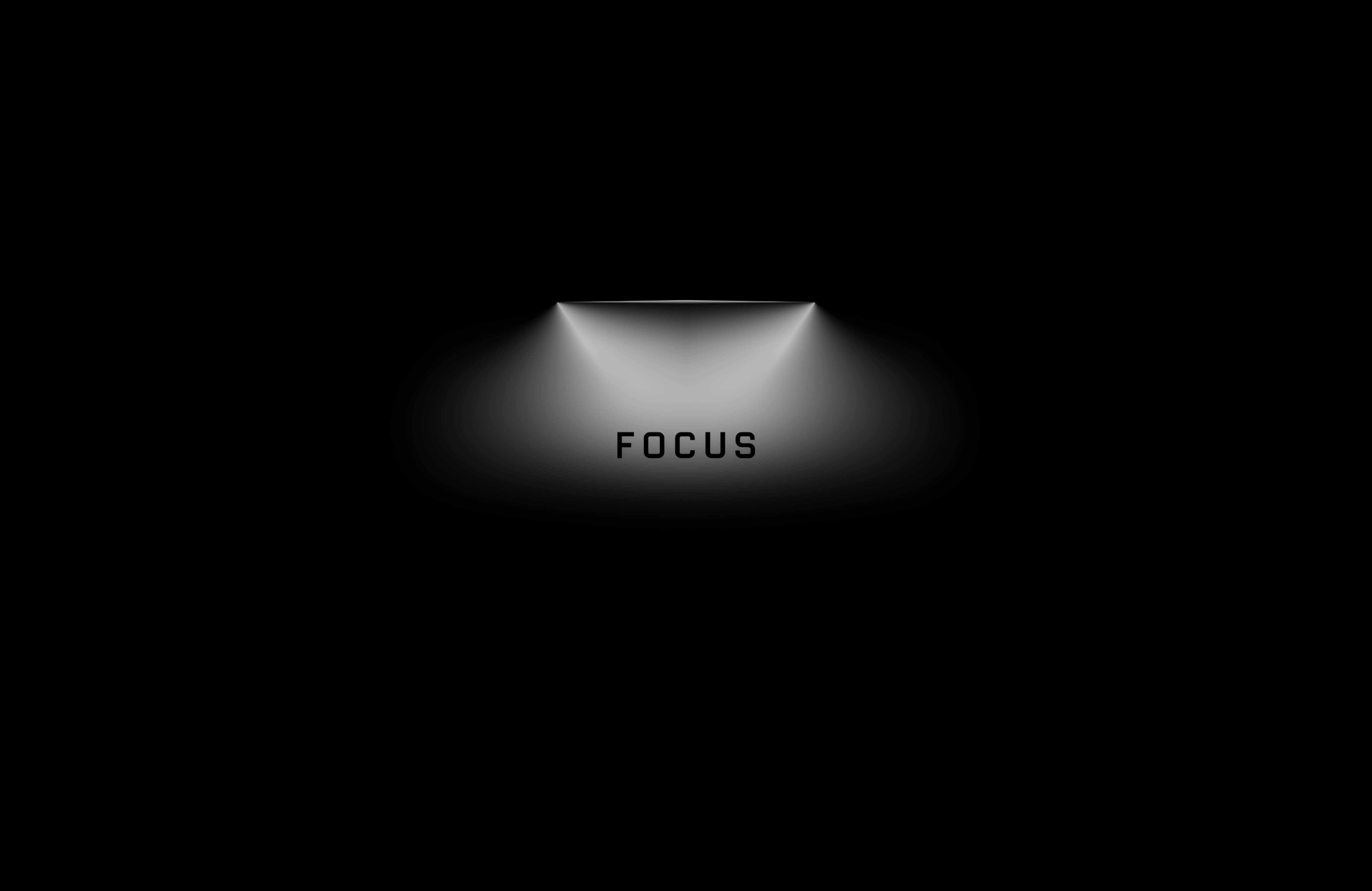 Focus Black Wallpaper HD Typography 4k Image Photos And Picture