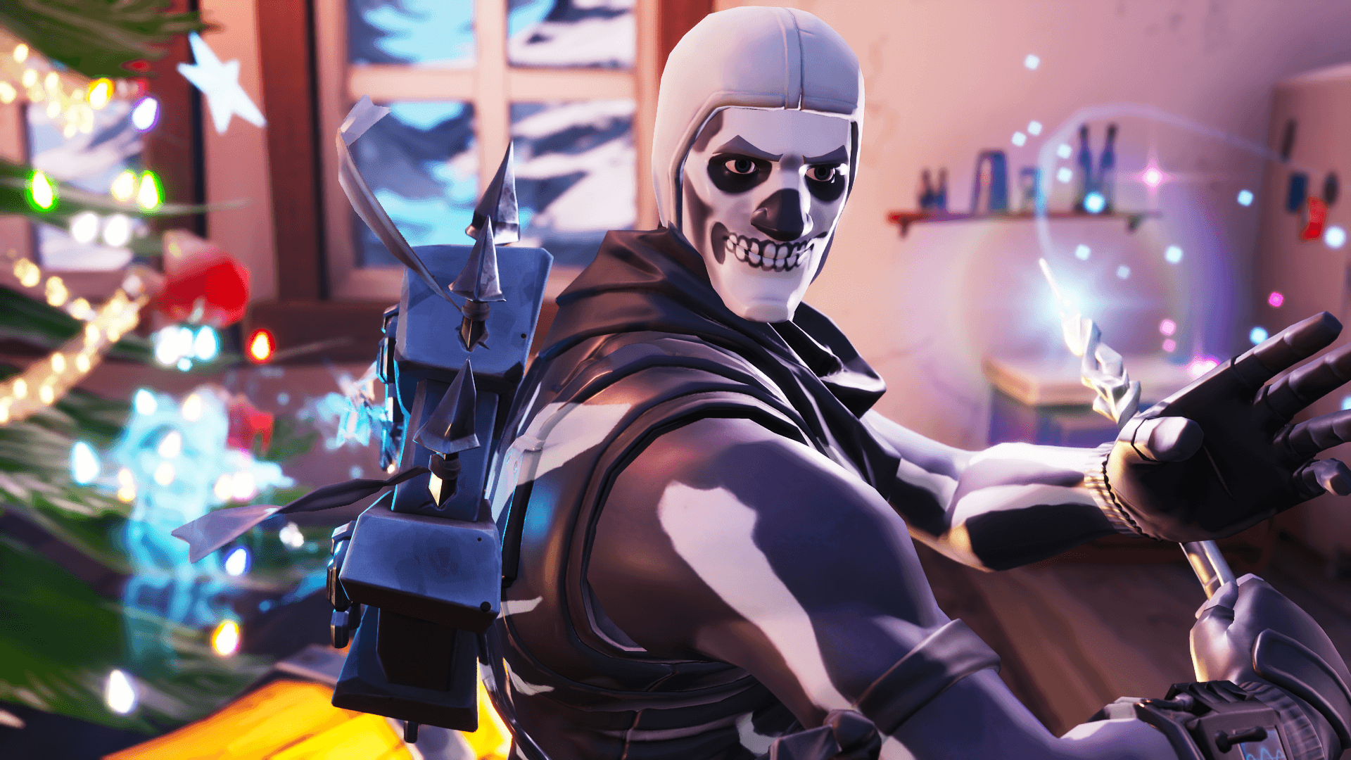 Purple Skull Trooper Fortnite Wallpaper On