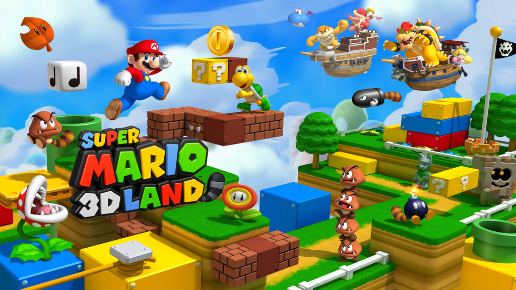 Super Mario 3d Land Background By