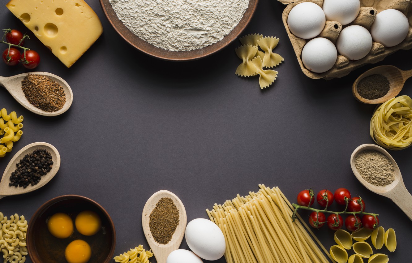 Wallpaper Food Cheese Italy Spaghetti Spices Flour Noodles