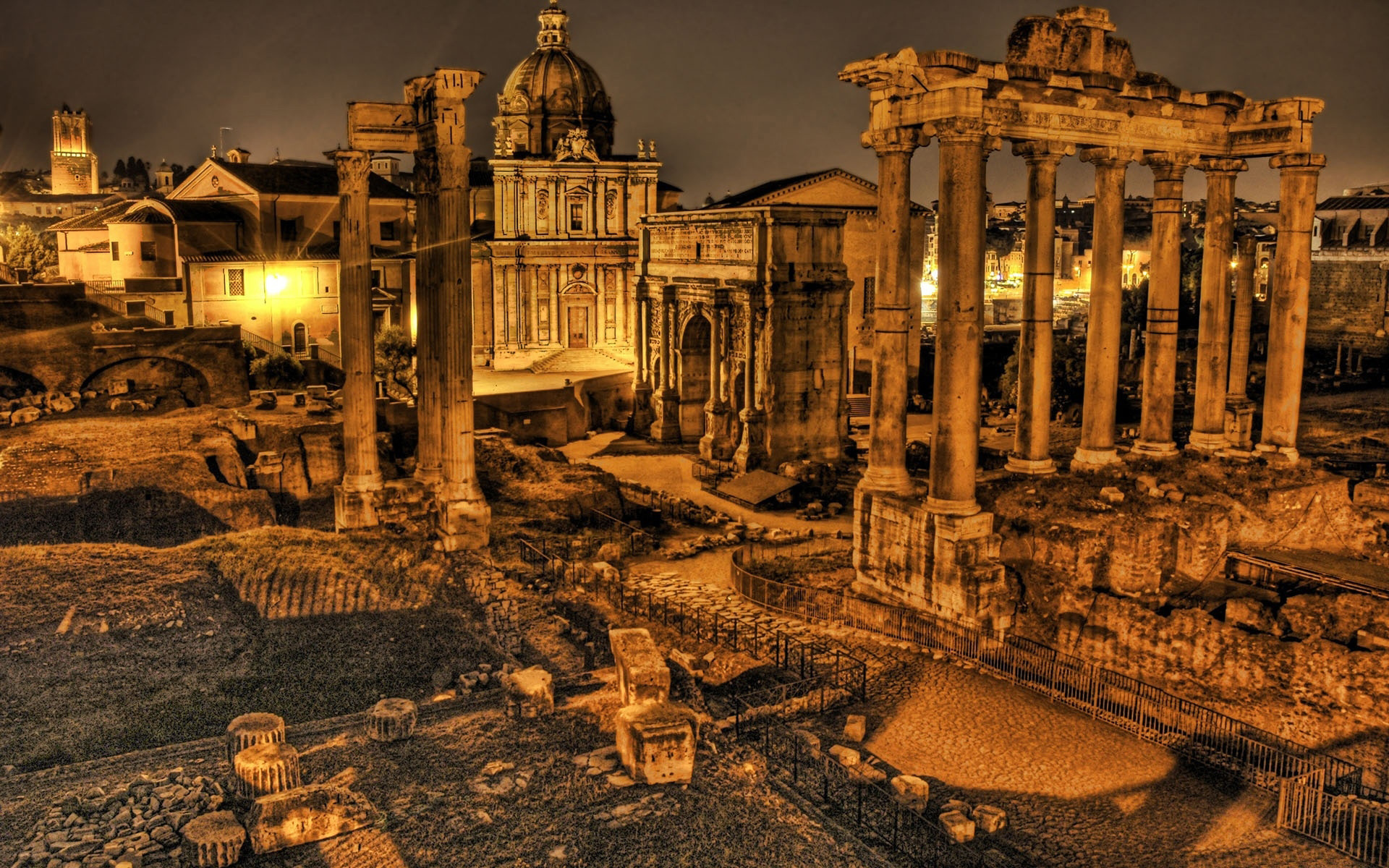 Rome Ruins Wallpaper