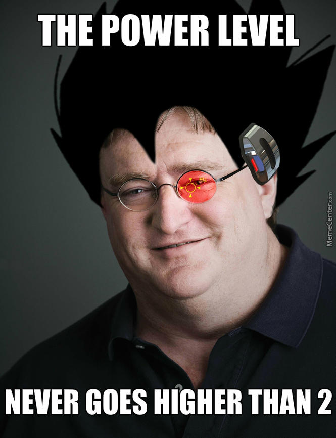 Gabe S Power Level Newell Know Your Meme