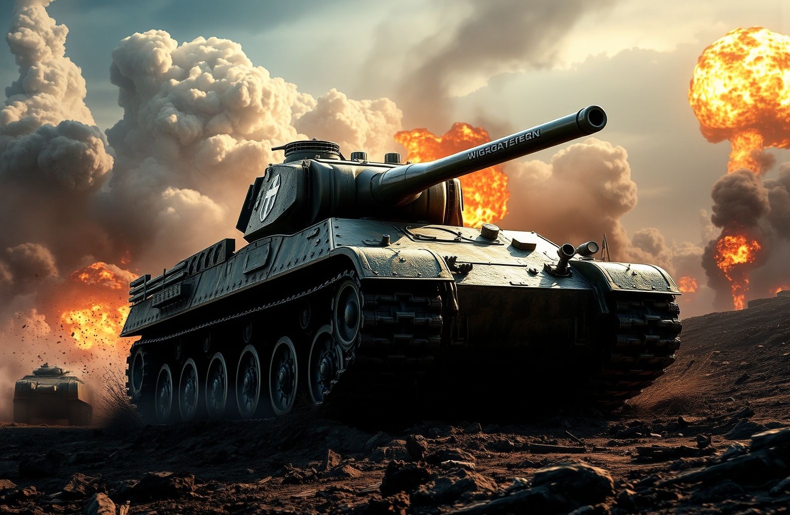 King Tiger Tank Wallpaper