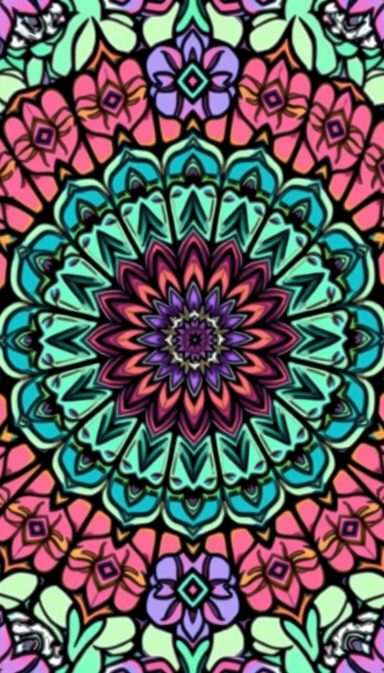 High-Quality Mandalas To Color Image in HD High-Quality Mandalas To Color Image in HD